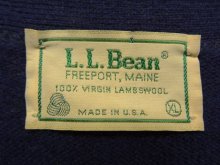 他の写真2: 80'S LL Bean ラムウール フリーダムスリーブ ニットカーディガン ネイビー USA製 (VINTAGE)