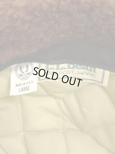 画像9: 80'S LL Bean ボア付き フライトキャップ タン USA製 (VINTAGE)