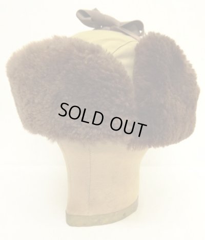 画像5: 80'S LL Bean ボア付き フライトキャップ タン USA製 (VINTAGE)