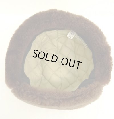 画像8: 80'S LL Bean ボア付き フライトキャップ タン USA製 (VINTAGE)