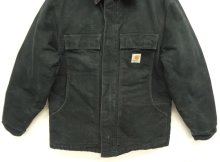 他の写真3: 90'S CARHARTT 裏地キルティング ダックジャケット ブラック (VINTAGE)