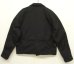 画像5: 90'S RALPH LAUREN コットン ダブルライダースジャケット BLACK (VINTAGE) (5)