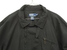 他の写真1: 90'S RALPH LAUREN コットン ダブルライダースジャケット BLACK (VINTAGE)