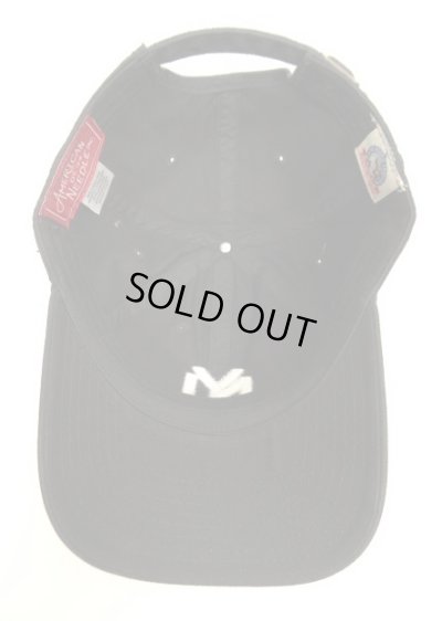 画像6: AMERICAN NEEDLE "NY" コットン ベースボールキャップ BLACK (NEW)