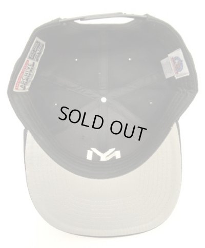 画像6: AMERICAN NEEDLE "NEW YORK BLACK YANKEES" ウール フラットバイザー ベースボールキャップ BLACK (NEW)