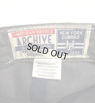 画像5: AMERICAN NEEDLE "NEW YORK CUBANS" コットン ベースボールキャップ WASHED NAVY (NEW)