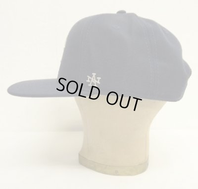 画像3: AMERICAN NEEDLE "NEW YORK CUBANS" ウール フラットバイザー ベースボールキャップ NAVY (NEW)