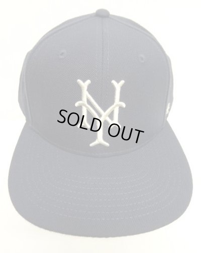 画像2: AMERICAN NEEDLE "NEW YORK CUBANS" ウール フラットバイザー ベースボールキャップ NAVY (NEW)