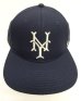 画像2: AMERICAN NEEDLE "NEW YORK CUBANS" ウール フラットバイザー ベースボールキャップ NAVY (NEW) (2)