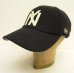 画像1: AMERICAN NEEDLE "NEW YORK BLACK YANKEES" ウール ベースボールキャップ CHARCOAL (NEW) (1)