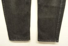 他の写真2: 90'S LEVIS 505 デニム 先染めBLACK USA製 W34L30 (VINTAGE)