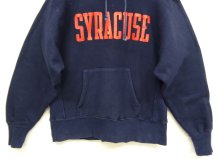 他の写真3: 80'S CHAMPION "SYRACUSE" トリコタグ リバースウィーブ パーカー ネイビー USA製 (VINTAGE)