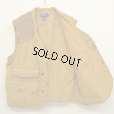 画像3: 90'S RALPH LAUREN バックルバック ハンティングベスト TAN (VINTAGE)