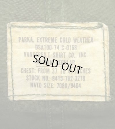 画像3: 70'S アメリカ軍 US ARMY "フルセット" M65 フィッシュテールパーカー フード＆ライナー付き MEDIUM (DEADSTOCK)