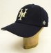 画像1: AMERICAN NEEDLE "NEW YORK CUBANS" ウール ベースボールキャップ NAVY (NEW) (1)