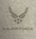画像5: アメリカ軍 USAF "MEKE INC製" リフレクター両面プリント クルーネック スウェットシャツ USA製 (VINTAGE) (5)