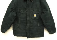 他の写真3: 90'S CARHARTT 裏地キルティング ダックジャケット ブラック (VINTAGE)