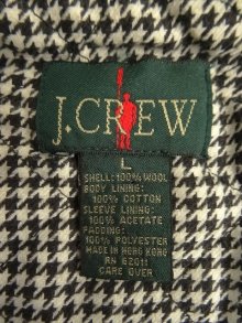 他の写真2: 90'S J.CREW 旧タグ 中綿入り ウール Vネック カーディガン ブラック (VINTAGE)