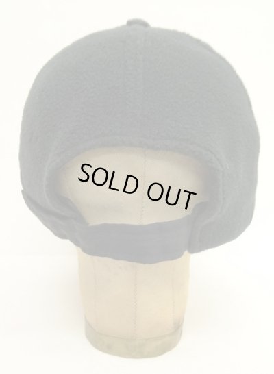 画像4: 90'S LAND'S END フリース ベースボールキャップ ブラック USA製 (VINTAGE)