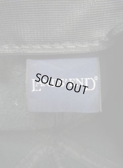 画像6: 90'S LAND'S END フリース ベースボールキャップ ブラック USA製 (VINTAGE)