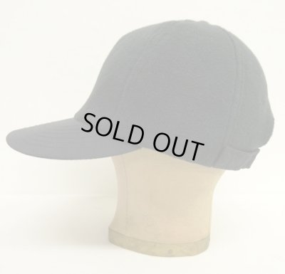 画像3: 90'S LAND'S END フリース ベースボールキャップ ブラック USA製 (VINTAGE)