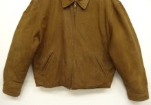 他の写真3: 90'S J.CREW 旧タグ 裏地キルティング レザードリズラージャケット BROWN (VINTAGE)