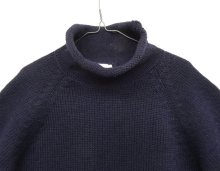 他の写真1: 90'S J.CREW 旧タグ ウール ロールネックセーター NAVY (VINTAGE)