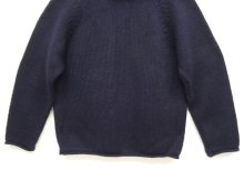 他の写真3: 90'S J.CREW 旧タグ ウール ロールネックセーター NAVY (VINTAGE)