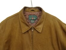 他の写真1: 90'S J.CREW 旧タグ 裏地キルティング レザードリズラージャケット BROWN (VINTAGE)