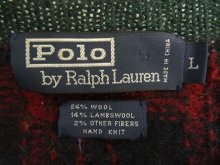 他の写真2: 90'S RALPH LAUREN パッチワーク柄 ハンドニット セーター (VINTAGE)