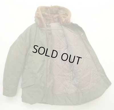 画像3: 50'S B-9 PARKA 裏地キルティング フライトジャケット (VINTAGE)