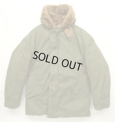 画像1: 50'S B-9 PARKA 裏地キルティング フライトジャケット (VINTAGE)