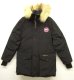 画像1: CANADA GOOSE 初期タグ リアルコヨーテファー グースダウンジャケット カナダ製 (VINTAGE) (1)