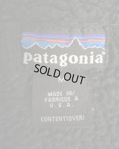画像2: 90'S PATAGONIA シンチラシャーリングコート ブラック USA製 (VINTAGE)