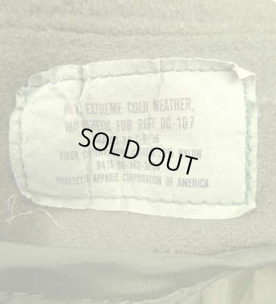 画像5: 80'S アメリカ軍 US ARMY "フルセット" M65 フィッシュテールパーカー フード＆ライナー付き M (DEADSTOCK)