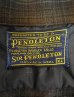 画像2: 60'S PENDLETON "SIR PENDLETON" 片ポケ ウール オープンカラーシャツ オンブレチェック (VINTAGE) (2)