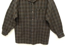 他の写真3: 60'S PENDLETON "SIR PENDLETON" 片ポケ ウール オープンカラーシャツ オンブレチェック (VINTAGE)