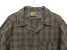 他の写真1: 60'S PENDLETON "SIR PENDLETON" 片ポケ ウール オープンカラーシャツ オンブレチェック (VINTAGE)