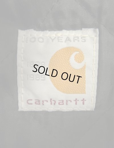 画像2: 80'S CARHARTT 100周年タグ 裏地キルティング ダック ハンティングジャケット ハンターカモ USA製 (VINTAGE)