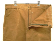 他の写真1: 70'S CARHARTT ダブルニー ダックパンツ ブラウン 42TALONジップ (VINTAGE)