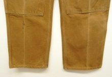 他の写真2: 70'S CARHARTT ダブルニー ダックパンツ ブラウン 42TALONジップ (VINTAGE)