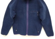 他の写真3: 90'S PATAGONIA 旧タグ ベビーレトロカーディガン ネイビー/パープル USA製 (VINTAGE)