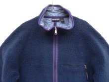 他の写真1: 90'S PATAGONIA 旧タグ ベビーレトロカーディガン ネイビー/パープル USA製 (VINTAGE)