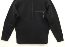 他の写真3: 90'S PATAGONIA ハーフジップ 裏フリース ストレッチプルオーバー ブラック USA製 (VINTAGE)