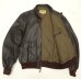 画像3: 80'S LL Bean A-2 ゴートスキン レザー フライトジャケット USA製 (VINTAGE) (3)