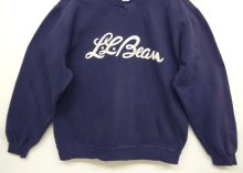 他の写真3: 80'S LL Bean 前Vガゼット付き クルーネック スウェットシャツ ネイビー USA製 (VINTAGE)