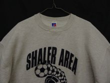 他の写真1: 90'S RUSSELL ATHLETIC 前Vガゼット付き プリント入り クルーネック スウェットシャツ USA製 (VINTAGE)