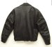 画像3: 90'S J.CREW 旧タグ 裏地キルティング レザードリズラージャケット BLACK (VINTAGE) (3)