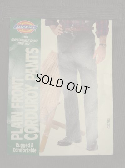 画像6: 90'S DICKIES 874 コーデュロイ ワークパンツ フラッシャー付き TALONジップ USA製 (DEADSTOCK)