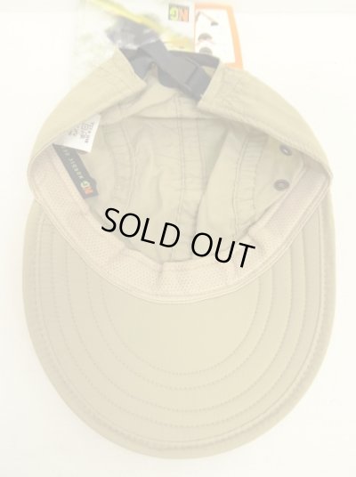 画像5: 90'S NORDIC GEAR "SUPPLEX NYLON" ロングビル キャップ ベージュ USA製 (DEADSTOCK)